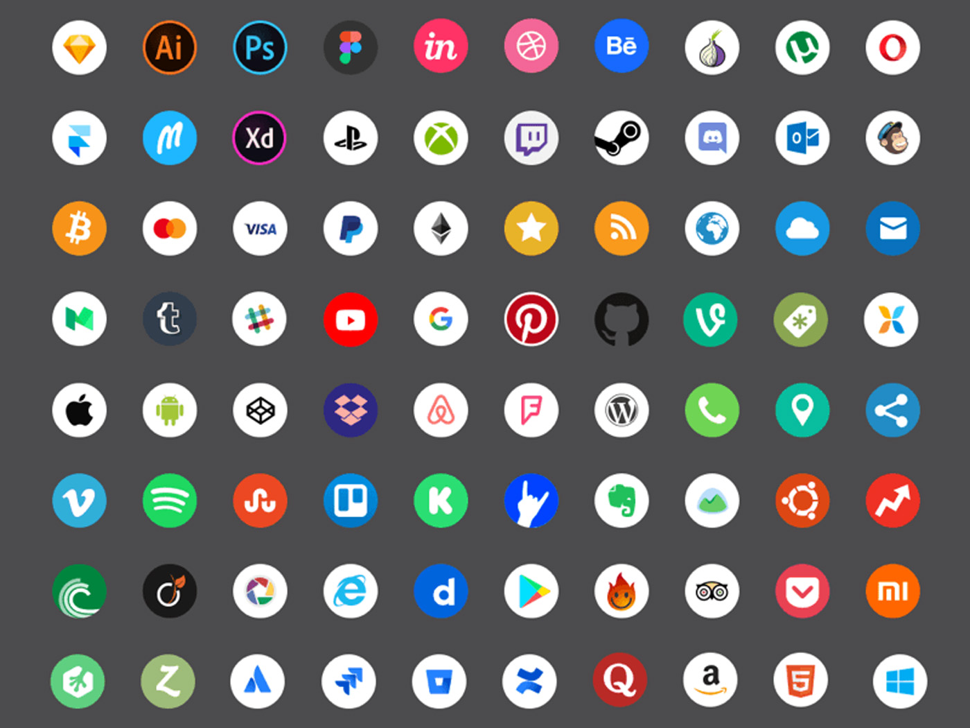 图标包/210+ icon图标集figma源文件